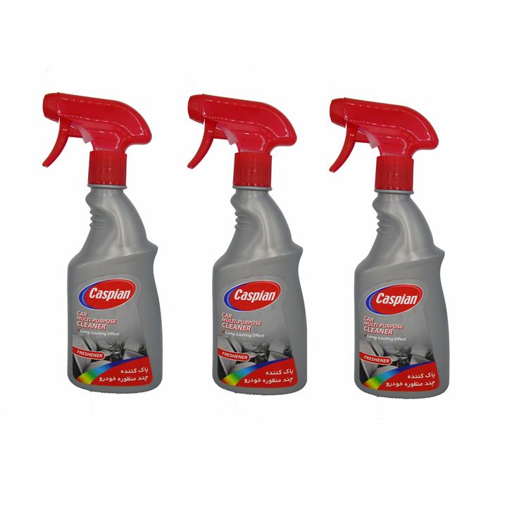 اسپری تمیزکننده کاسپین مدل تریگر حجم 500 میلی لیتر بسته 3 عددی
